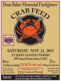 2015 Crab Feed Poster