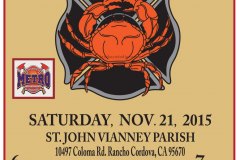 2015 Crab Feed Poster